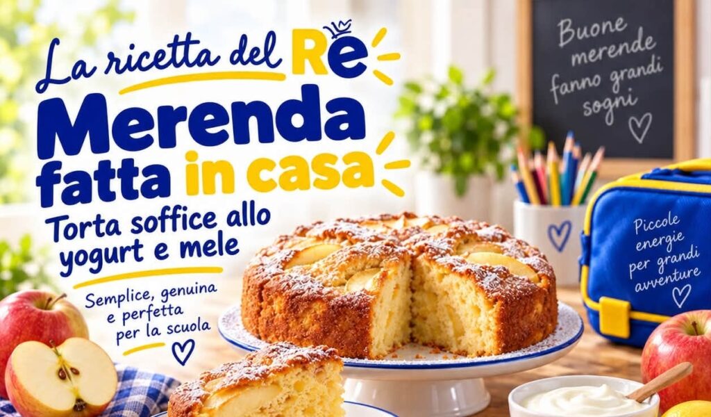 Merenda fatta in casa, bontà da portare anche a scuola