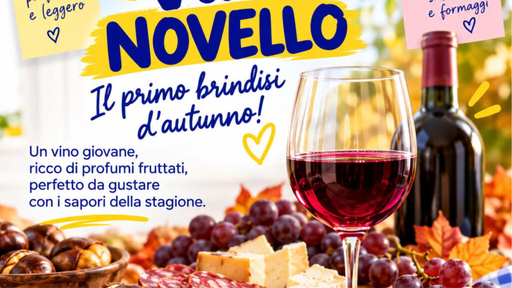 Vino novello: il primo brindisi d’autunno